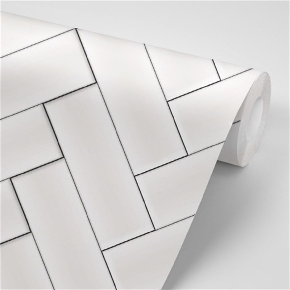  Tasarım Beyaz Duvar Kağıdı TSD-02 resmi