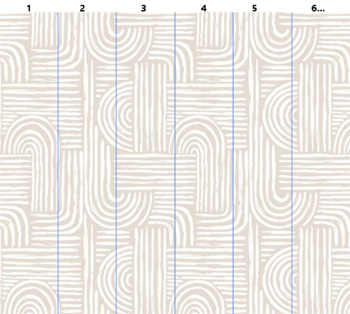 Tasarım Çizgi Detaylı Duvar Kağıdı TSD-81 resmi